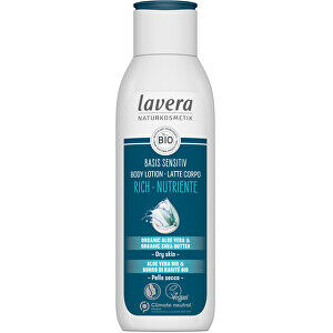 Lavera Extra vyživujúce telové mlieko Basis Sensitiv (Rich Body Lotion) 250 ml