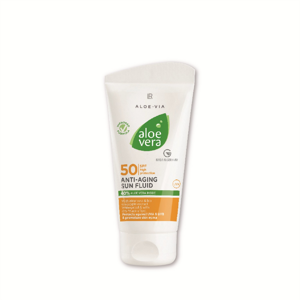 LR health & beauty Ochranný fluid s anti-age účinkom Aloe Vera Sun SPF 50 (Anti-aging Sun Fluid) 50 ml