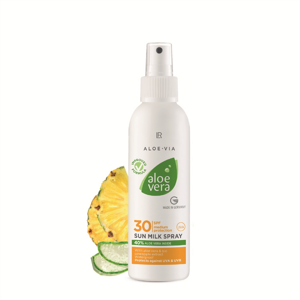 LR health & beauty Opaľovacie mlieko v spreji Aloe Vera SPF 30 (Sun Milk Spray) 150 ml