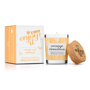 Magnetifico Power Of Pheromones Masážna sviečka Enjoy it! Orange Cinamon (Massage Candle) 70 ml