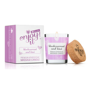 Magnetifico Power Of Pheromones Masážna sviečka Enjoy it! Blackcurrant and Kiwi (Massage Candle) 70 ml