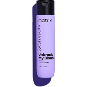 Matrix Posilňujúci šampón pre zosvetlené vlasy Total Results Unbreak My Blonde ( Strength ening Shampoo) 300 ml