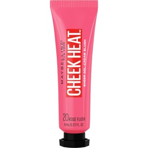 Maybelline Gélovo-krémová tvárenka Cheek Heat (Sheer Gel-Cream Blush) 8 ml 20 Rose Flash