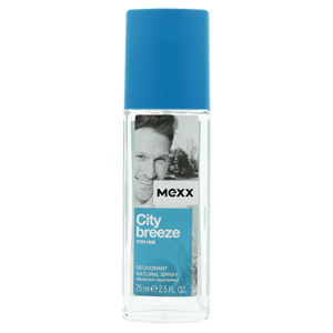 Mexx City Breeze For Him - dezodorant s rozprašovačom 75 ml