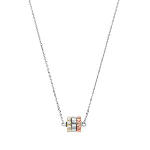 Michael Kors Strieborný náhrdelník s logom Premium MKC1584AN998