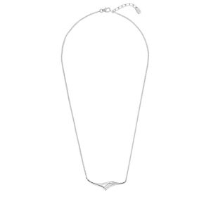 MOISS Luxusný strieborný náhrdelník so zirkónmi N0000479