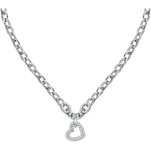 Morellato Elegantný oceľový náhrdelník so srdiečkom Incontri SAUQ05