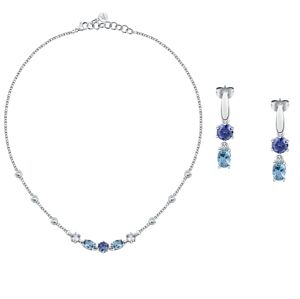 Morellato Elegantná súprava šperkov s kubickými zirkónmi Colori SAVY25 (náhrdelník, náušnice)