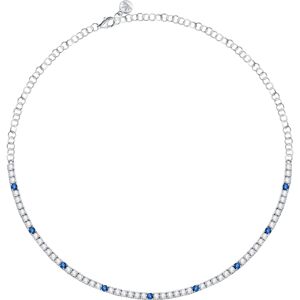 Morellato Elegantný strieborný náhrdelník so zirkónmi Tesori SAIW136