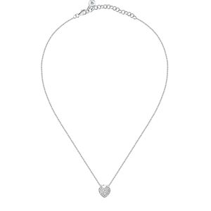 Morellato Nežný oceľový náhrdelník Srdiečko s kryštálmi Istanti SAVZ14