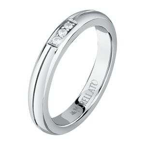 Morellato Slušivý oceľový prsteň s kryštálmi Love Rings SNA48 54 mm