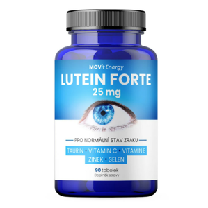 MOVit Energy Luteín Forte 25 mg + Taurín 90 kapsúl