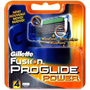 Gillette Náhradné hlavice Gillette Fusion Proglide Power 4 ks