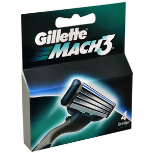 Gillette Náhradné hlavice Gillette Mach3 12 ks