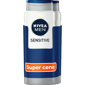 Nivea Sprchový gél pre mužov Men Sensitiv e 2 x 500 ml