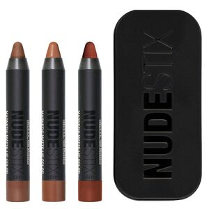 Nudestix Darčeková sada dekoratívnej kozmetiky na pery 90`s Nude Lips Mini 3 ks
