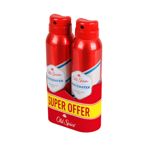 Old Spice Dezodorant v spreji Whitewater Duo 2 x 150 ml