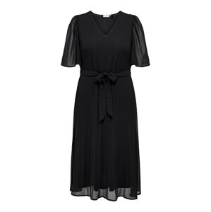 ONLY CARMAKOMA Dámske šaty CARCELINA Regular Fit 15295288 Black 4XL