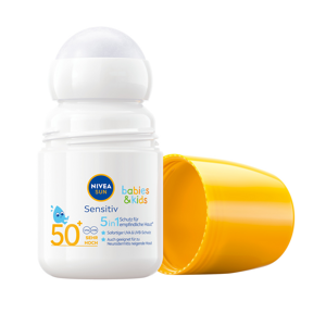 Nivea Opaľovacie mlieko pre deti SPF 50+ (Sun Kids Protect & Sensitiv e Roll-On) 50 ml