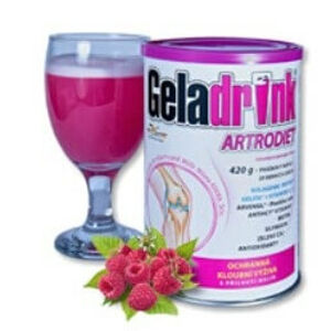Geladrink Geladrink Artrodiet nápoj 420 g Malina