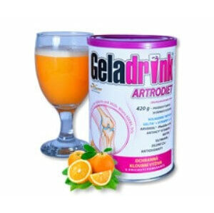 Geladrink Geladrink Artrodiet nápoj 420 g Pomeranč