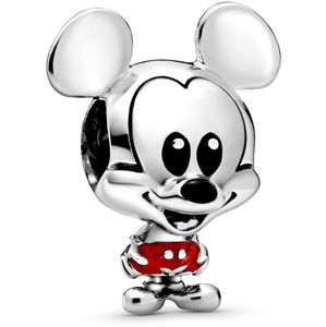 Pandora Strieborný korálik Disney Mickey Mouse 798905C01