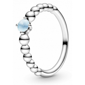 Pandora Strieborný prsteň pre ženy narodené v decembri 198867C07 50 mm