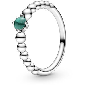 Pandora Strieborný prsteň pre ženy narodené v máji 198867C05 56 mm
