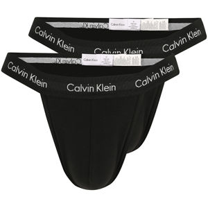 Calvin Klein 2 PACK - pánske tangá NB2208A-001 M