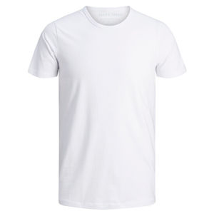 Jack&Jones Pánske tričko JJEBASIC Stretch Fit 12058529 OPTICAL WHITE XXL