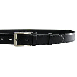 Penny Belts Pánsky kožený spoločenský opasok 35-020-4-60 black 115 cm