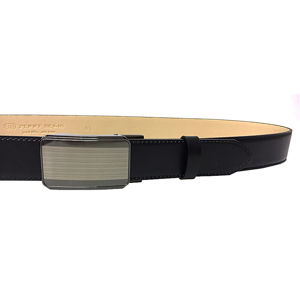 Penny Belts Pánsky kožený spoločenský opasok 35-020-A11 black 110 cm