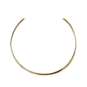 PDPAOLA Moderný pozlátený náhrdelník PIROUETTE Gold CO01-387-U