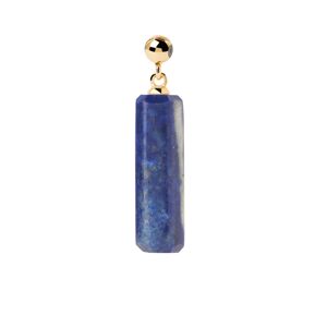 PDPAOLA Slušivý pozlátený prívesok Lapis Lazuli Charms CH01-094-U