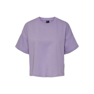 Pieces Dámske tričko PCCHILLI Loose Fit 17118870 Lavender L