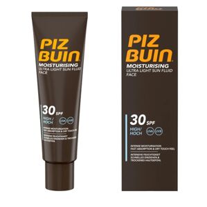 Piz Buin Ochranný hydratačný fluid na tvár SPF 30 Moisturizing ( Ultra Light Sun Fluid) 50 ml