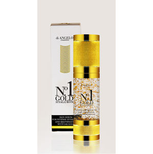 di ANGELO cosmetics Pleťové sérum s kyselinou hyalurónovou No.1 Gold Hyaluron (Skin Serum For Intense Hydration) 30 ml