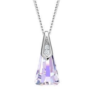 Preciosa Elegantný strieborný náhrdelník Halley 6135 42