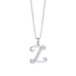 Preciosa Strieborný náhrdelník písmeno "Z" 5380 00Z (retiazka, prívesok)