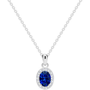 Preciosa Strieborný náhrdelník Yala 5314 68 (retiazka, prívesok)