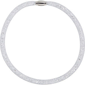 Preciosa Trblietavý náhrdelník Scarlette šedý 7250 19