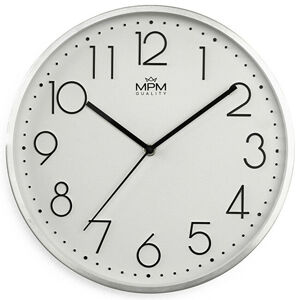 MPM Quality Nástěnné hodiny Metallic Elegance - A E04.4154.00