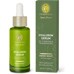 Primavera Hyalurónové pleťové sérum De-Stressing & Regenerating (Hyaluron Serum) 30 ml