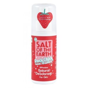 Salt Of The Earth Prírodné dezodorant v spreji Jahoda Rock Chick Sweet Strawberry ( Natura l Deodorant) 100 ml