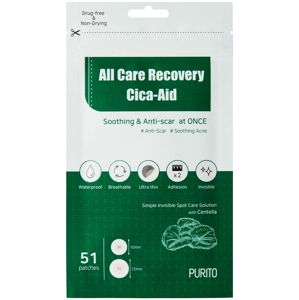 PURITO Náplasti na pupienky All Care Recovery Cica Aid (Patches) 51 ks