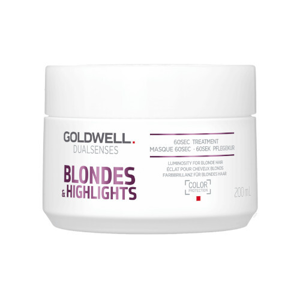 Goldwell Regeneračná maska neutralizujúce žlté tóny vlasov Dualsenses Blonde s & Highlights (60 Sec Treatment) 500 ml