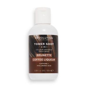 Revolution Haircare Oživujúca farba pre hnedé vlasy Brunette Coffee Liquer (Toner Shot) 100 ml
