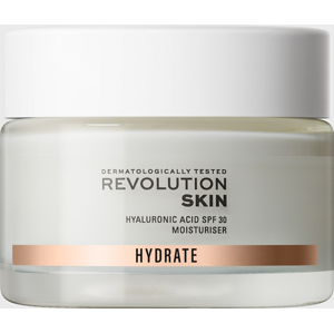 Revolution Skincare Hydratačný krém na tvár SPF 30 Hyaluronic Acid Moisturiser 50 ml