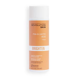 Revolution Skincare Rozjasňujúce pleťové tonikum Brighten (PHA and Lactic Acid Gentle Toner) 200 ml