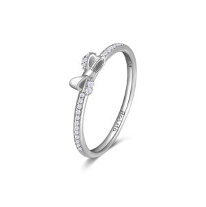 Rosato Krásny strieborný prsteň s mašličkou Allegra RZA025 50 mm